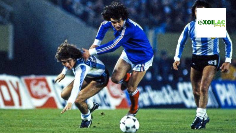 Trận đấu giữa Argentina và Pháp tại World Cup 1978